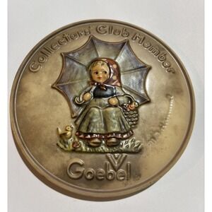 Goebel Hummel Collectors Club Member Plate 1978